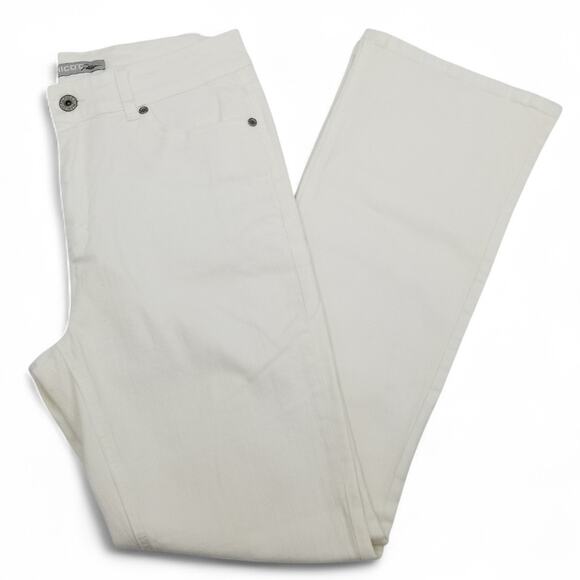 Chico's Denim - CHICO'S Platinum  Premium Charm Fit Boot Cut Jeans Size 1 - US 8